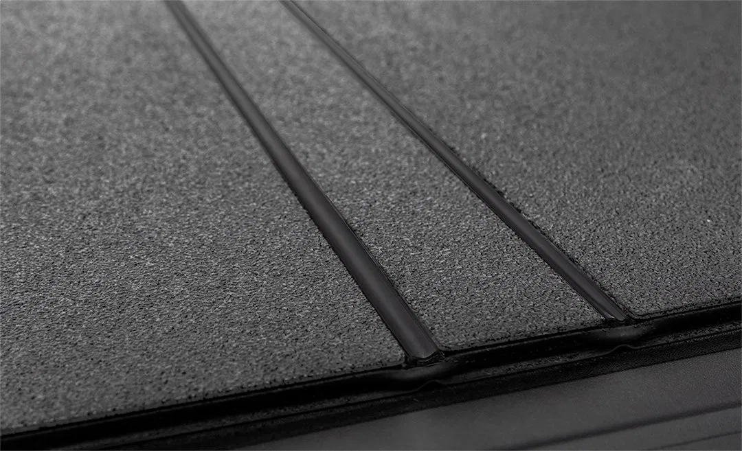B3040039 – ACCESS Tonneau Cover, Hard Fold Low Profile 2 Folds/ 3 Panels Black Urethane Finish Alumi - view 2